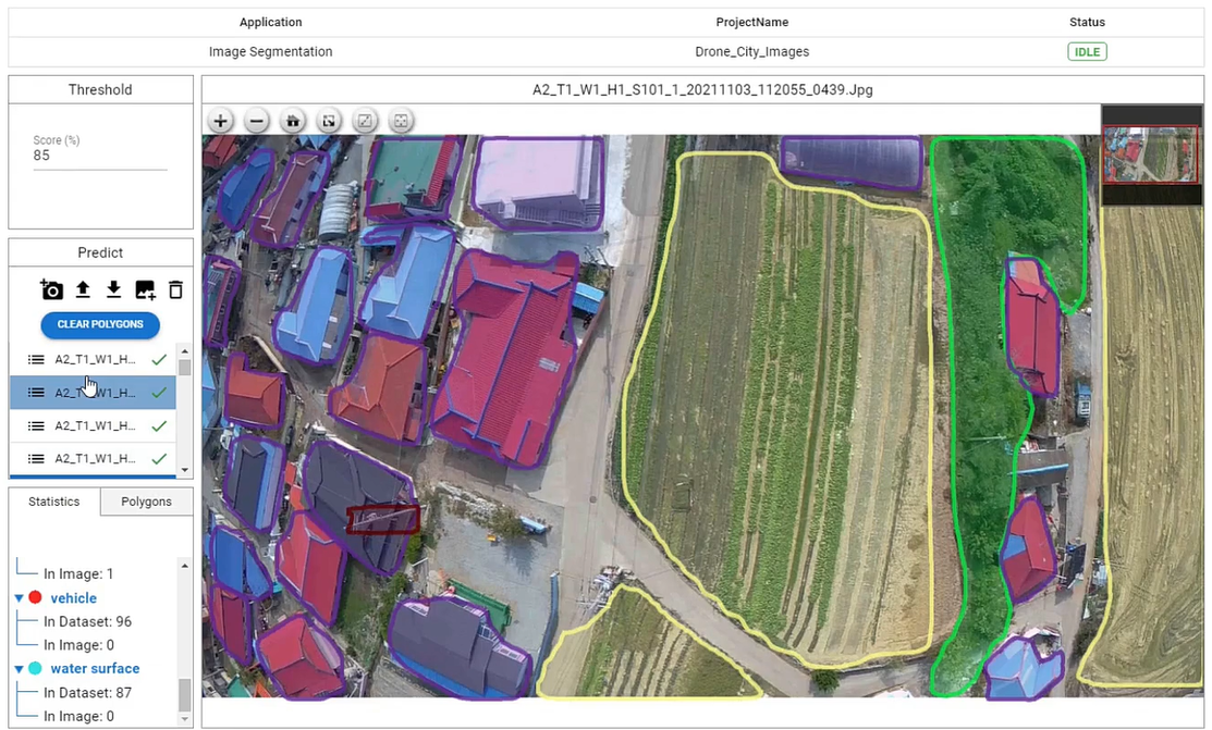 Land use segmentation from drone phographs and remote sensing images