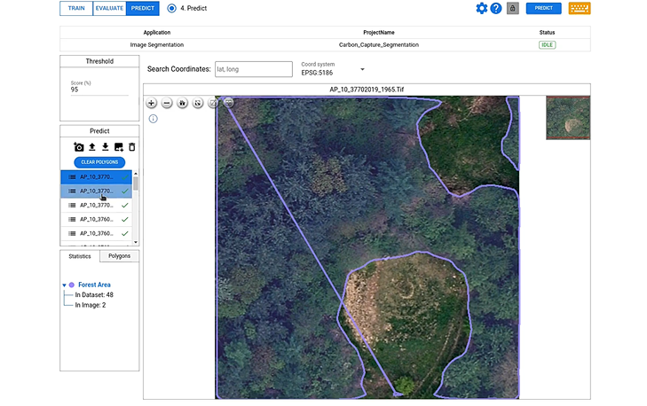 deep learning forest segmentation